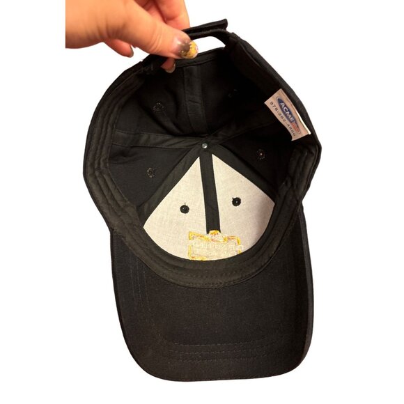 Miller Genuine Draft Adjustable Black Baseball Cap By Acme - Picture 8 of 8